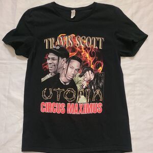 Travis Scott Utopia Tour  Parking Lot T Shirt Size Med